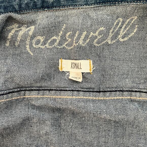 Madewell Denim Classic Jean Jacket in Pinter Wash XS - Picture 4 of 5
